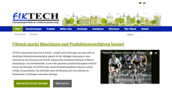 Desktop Screenshot of fiktech.de